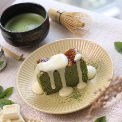 お抹茶チーズケーキ